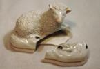 Staffordshire sheep before restoration.
CLICK FOR ENLARGED IMAGE.