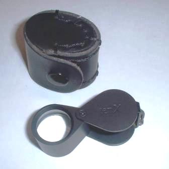 Black Coloured Loupe (10X)/Case