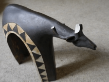 African antelope on arrival