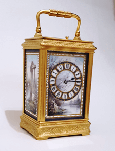 Clock panels fitted