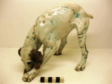 Dog after restoration