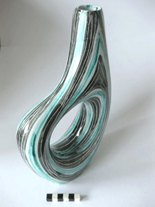 1st image of Studio vase after restoration